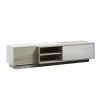 Móvel de TV Cama SIGMA1 180 carvalho Sonoma/branco brilhante