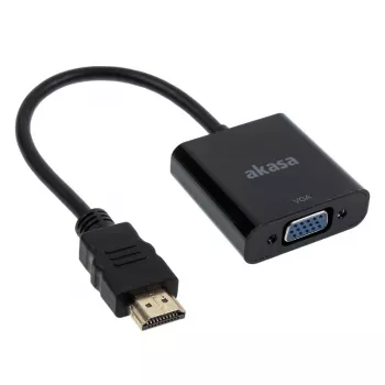 Adaptador de cabo de vídeo Akasa AK-CBHD15-20BK