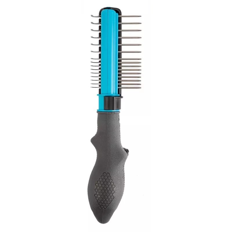 FURminator 2 em 1 - Desembaraçador e ferramenta de styling para cães