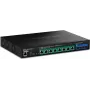 TRENDnet TPE-7124SBF - Versão v1.0R - Switch - web - Smart - 8 x 10 Gigabit Ethernet + 4 x 10 Gigabit SFP+ - montagem em rack - PoE++ (720 W) (TPE-7124SBF)