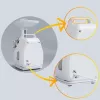 Picadora de carne elétrica SMAPP 490.8 — 2200 W, 1 velocidade, 3 discos perfurados (Ø 2,7–8 mm), branco