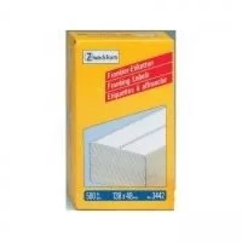 Etiquetas de franquia duplas Avery 138 x 48 mm