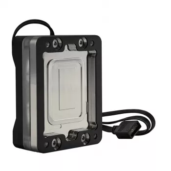Thermal Grizzly Intel Mycro Direct-Die Pro RGB V1 bloco de água para CPU, preto/transparente