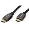 ROTRONIC-SECOMP Roline - Cabo HDMI com Ethernet - HDMI macho para HDMI macho - 2 m - Isolamento duplo - preto - exterior, 8K50/60Hz (7680 x 4320)