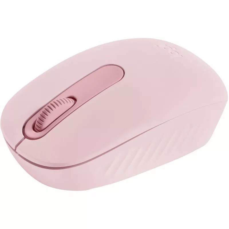 Logitech M196 - Rato - para destros e canhotos - ótico - 3 botões - sem fios - Bluetooth - rosa (910-007461)
