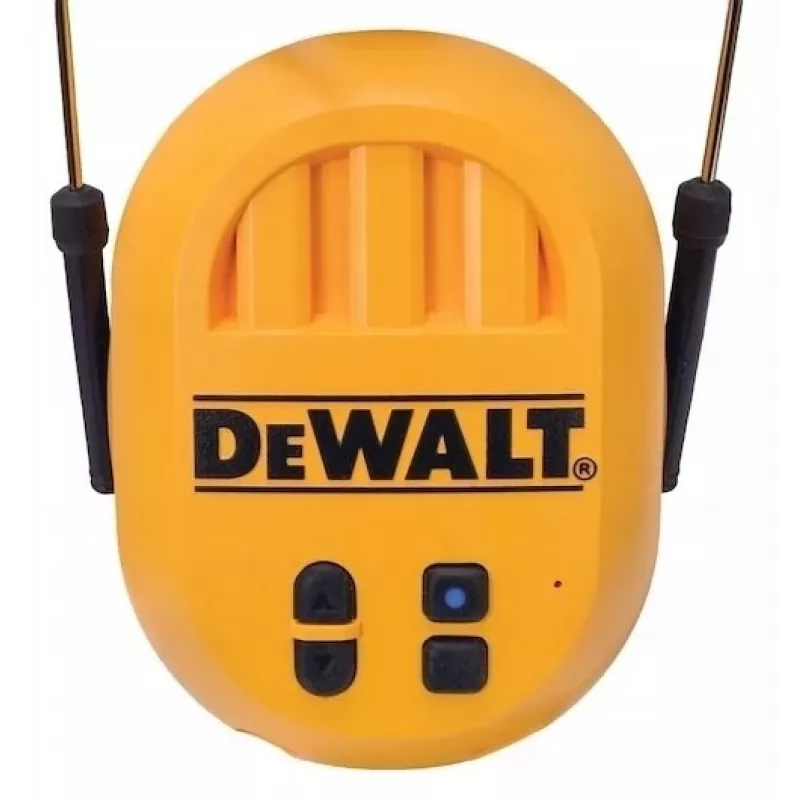 Dewalt DPG17-BX protetores auditivos com Bluetooth preto, amarelo
