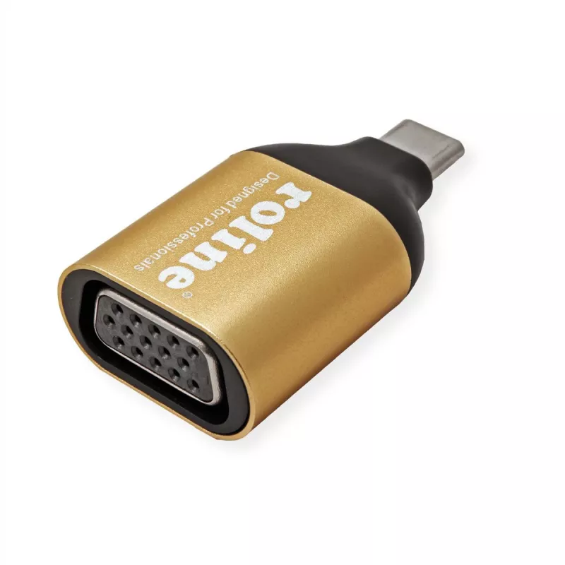 Adaptador gráfico USB ROLINE 12.03.3233 1920 x 1080 píxeis dourado (12.03.3233)