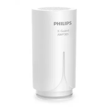 Cartucho de filtro de água Philips AWP305/10 — cartucho de substituição individual para filtração na torneira