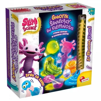 Conjunto Slumi Science - bola anti-stress luminosa em