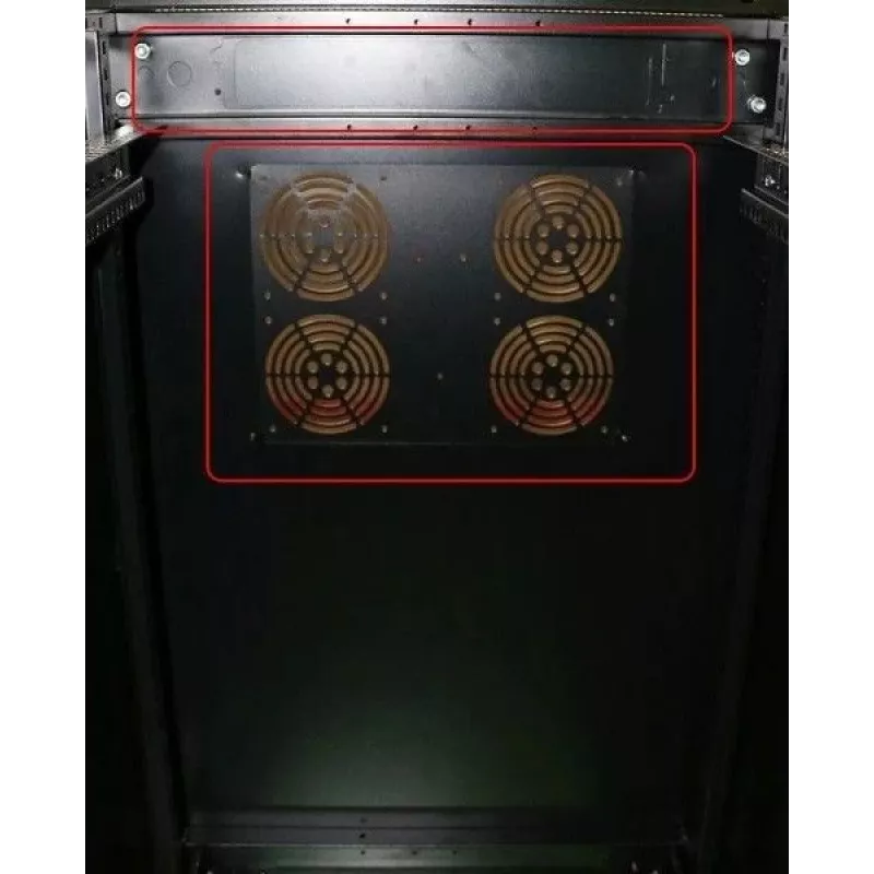 Armário rack Extralink EX.11366 27U armário autónomo preto