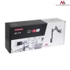 Suporte de monitor de secretária MACLEAN MC-775 para ecrãs de 32 polegadas (81,3 cm), VESA 75x75–100x100, até 8 kg, cinzento