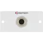 Tomada Kindermann 7444000417 6,35 mm alumínio