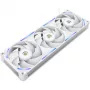Ventoinha para caixa de computador NZXT F360X 120 mm branca, 360×30×120 mm