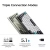 Teclado Wrl Q3 Max RGB/CARBON preto Q3M-M4 Keychron