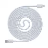 Cabo USB-C para Lightning Devia Smart Series PD 18W – branco, certificado MFi