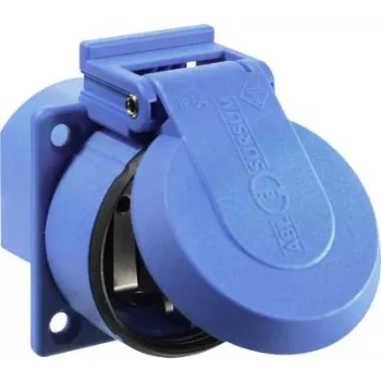 as - Schwabe 45085 Tomada de instalação IP54 Azul (45085)