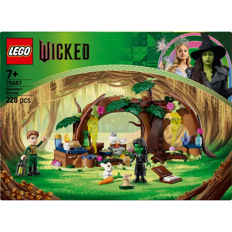 Conjunto LEGO Elphaban Hideout 75687 – conjunto de brincar com 3 minifiguras