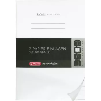 Caderno Herlitz 50034123 A5 80 folhas branco