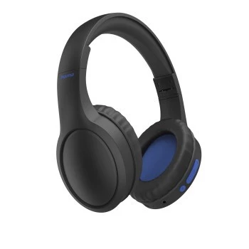 Hama 00184160 auscultadores/headset com fio e sem fio arcochamadas/música USB Type-C Bluetooth preto, azul