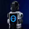 Numskull Games PS5 Inspired Gaming Locker, suporte para jogos, PlayStation 5, cinzento, com fios, 1 unid.