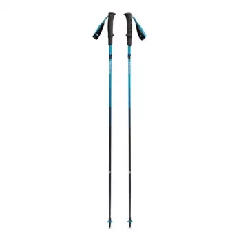 Bastões de trekking DIAMOND DISTANCE CARBON pretos, 125CM - DESERT SKY