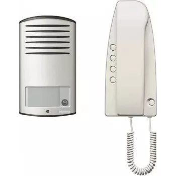 bticino 363211 sistema de intercomunicação áudio alumínio - branco (363211)