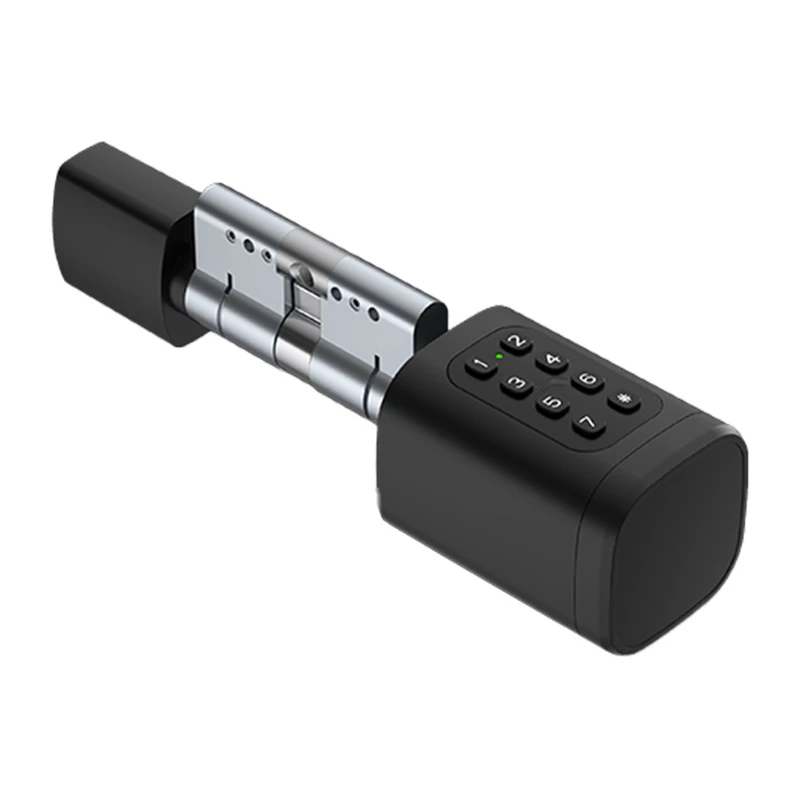 Cilindro de fechadura digital Avatto SDL-V1-B90, 90 mm, preto