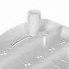 Assento de banheira ActionMed LW300AM com pega de apoio – ajuda de banho branca para a banheira, resistente à humidade, argola de suspensão