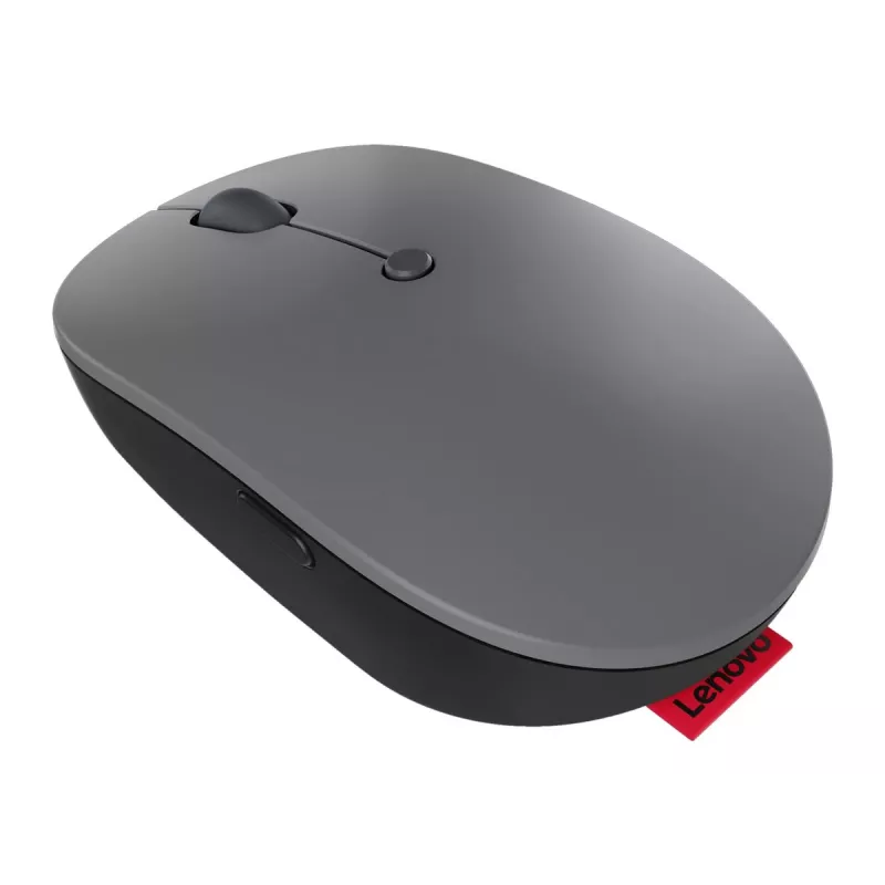 Rato Lenovo Go escritório ambidestro RF Wireless ótico 2400 DPI