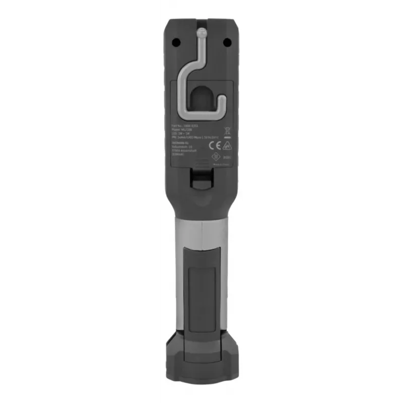 Ansmann WL230B, lanterna, preto, cinzento, IP20, LED COB, 2 lâmpadas, 230 lm