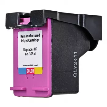 Cartucho de tinta a cores Superbulk HP 305XL (3YM63AE) 17 ml, compatível com HP DeskJet 2820e