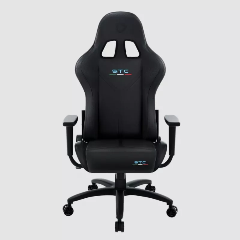 Cadeira gaming Onex STC Tribute Hardcore preto — assento ergonómico para PC/consola, altura ajustável e reclinável