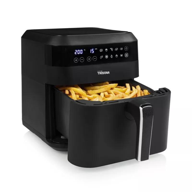 Fritadeira de ar digital Tristar XXL FR-6999 Potência 1700 W Capacidade 6 L Preta