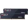 DIMM 96 GB DDR5-5600 (2x 48 GB) Dual-Kit, memória RAM preta, F5-5600J4040D48GX2-RS5K, Ripjaws S5, INTEL XMP