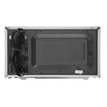 Micro-ondas Amica AMGF20M1GS de bancada com grelhador 20 L 700 W preto, prateado