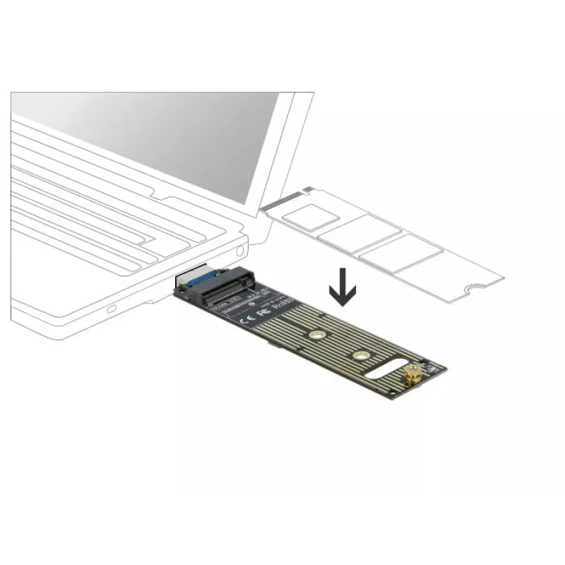 Adaptador M.2 interno DeLOCK 64069
