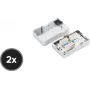 Tomada de rede de parede Cat6 shiverpeaks BS75001-SET2