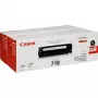 Canon 718 BK (2662B017) cartucho de toner, embalagem dupla (2 unid.), preto