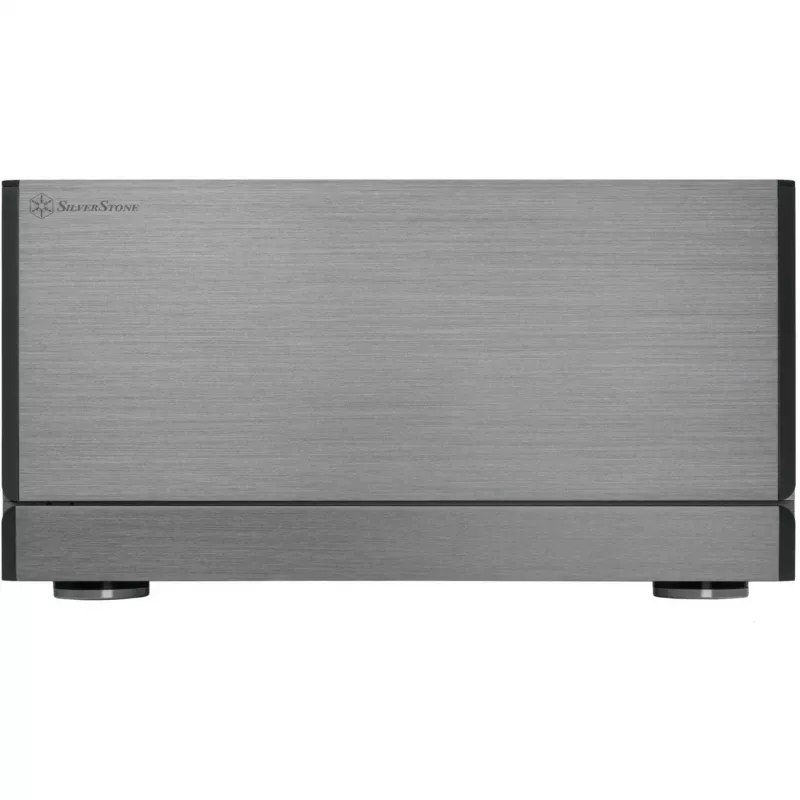 Caixa de PC SilverStone Crown 04 SST-CW04TB — formato HTPC, suporte SSI-EEB, cinzento-escuro