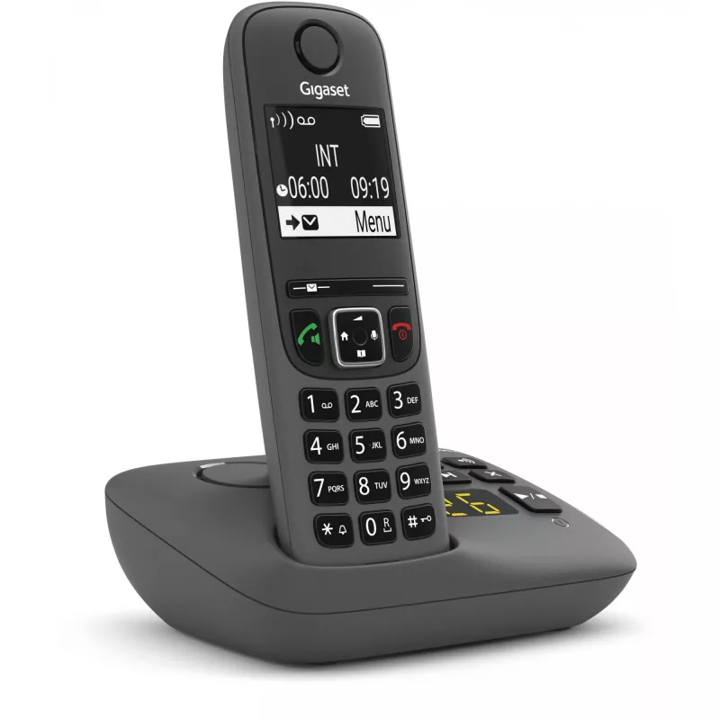 Telefone analógico/DECT Gigaset AE690A identificação de chamadas telefone sem fios antracite