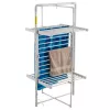 Estendal elétrico dobrável Adler AD 7829 — 300 W, 148×52×90 cm, branco, autónomo