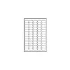 Avery - branco - A4 (210 x 297 mm) 1625 etiqueta(s) (25 folhas x 65) etiquetas de endereço (L7651-25)