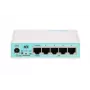 Router com fios Mikrotik RB750GR3 Gigabit Ethernet Turquesa, Branco