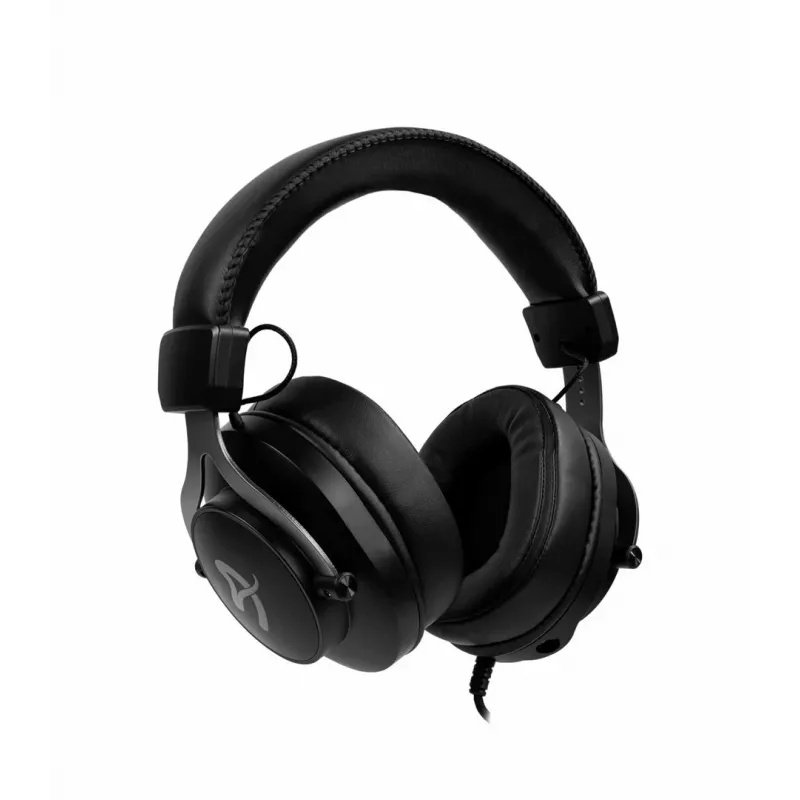 Headset Arozzi Aria com cabo, arco de cabeça, gaming, preto