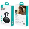 Auscultadores Bluetooth Usams TWS E02 ANC+ENC preto