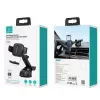 Suporte para painel de automóvel e para-brisas USAMS ZJ072 ZJ072ZJ01 preto – suporte universal para dispositivos