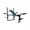 Banco de treino multifuncional ajustável Rebel RBA-2007 — encosto e assento ajustáveis, dobrável, 1610×1300×1005 mm, 18,6 kg