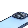 Capa de proteção Baseus para iPhone 14 Pro – azul transparente com brilho
