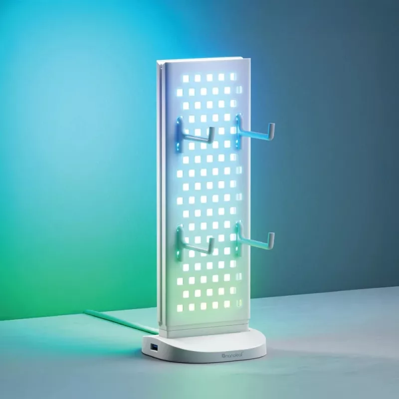 Nanoleaf Pegboard Desk Dock, Branco | 15 W | RGB