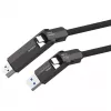 Cabo USB4 HDMI 4smarts ComboCord 240W 1,5 m – USB4 para HDMI, alimentação de 240W, comprimento de 1,5 m